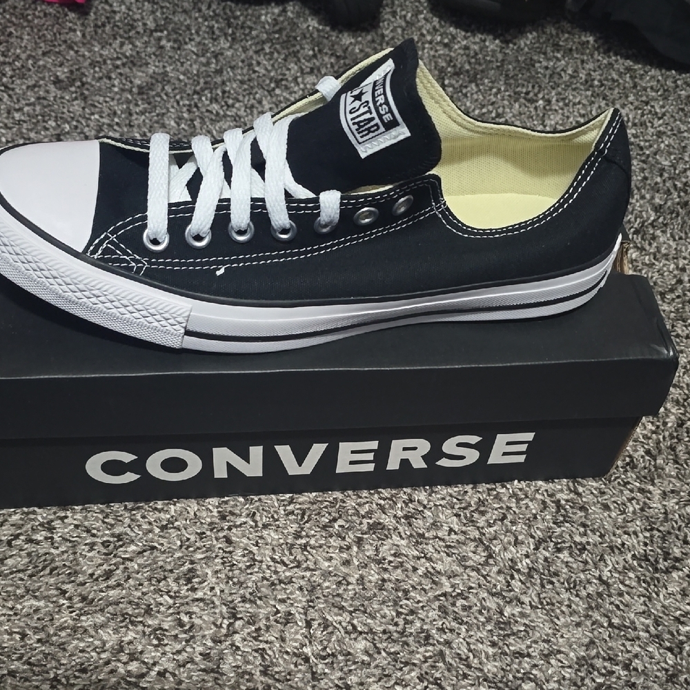 Converse Black and White Sneakers